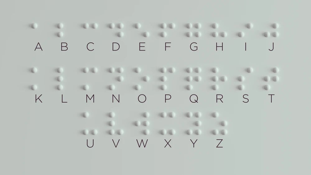 Como funciona o sistema Braille?